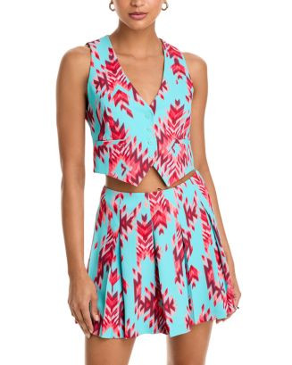 L'AGENCE Jianna Short Vest  | Bloomingdale's Women | Bloomingdale's (US)