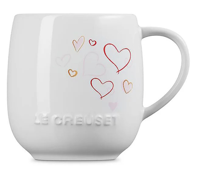 Le Creuset 13-oz. Heritage Mon Coeur Mug | QVC