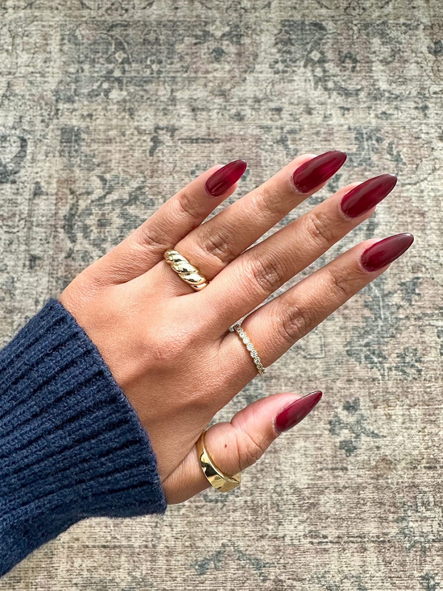 Classic burgundy winter nails! Love doing these gel-x nails at home, they look amazing and last for weeks! Amazon gel x nail kit, amazon diy nails, amazon classic nails #Founditonamazon #amazonbeauty #nails // nail art & tools

#LTKstyletip #LTKsalealert #LTKbeauty