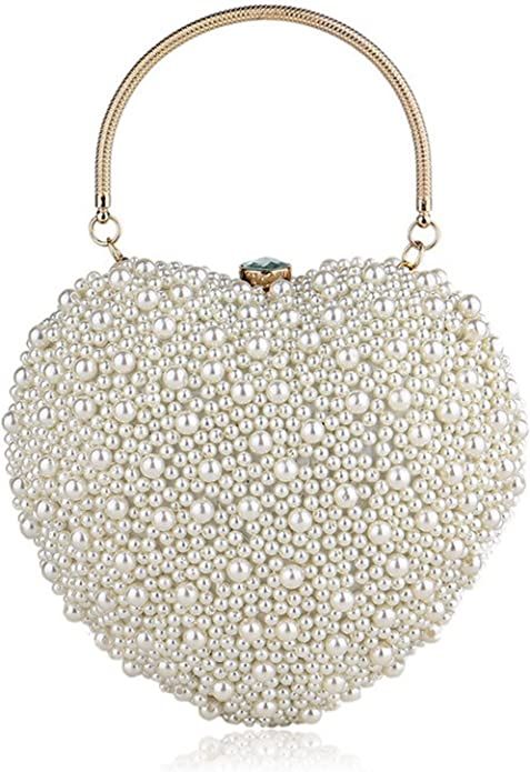 LETODE Women Luxury Tassel Evening Clutch Bag Rhinestones Wedding Purse Handbag | Amazon (US)