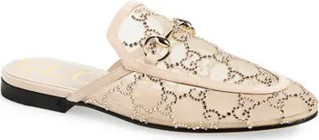 Princetown GG Crystal Mesh Horsebit Mule (Women) | Nordstrom