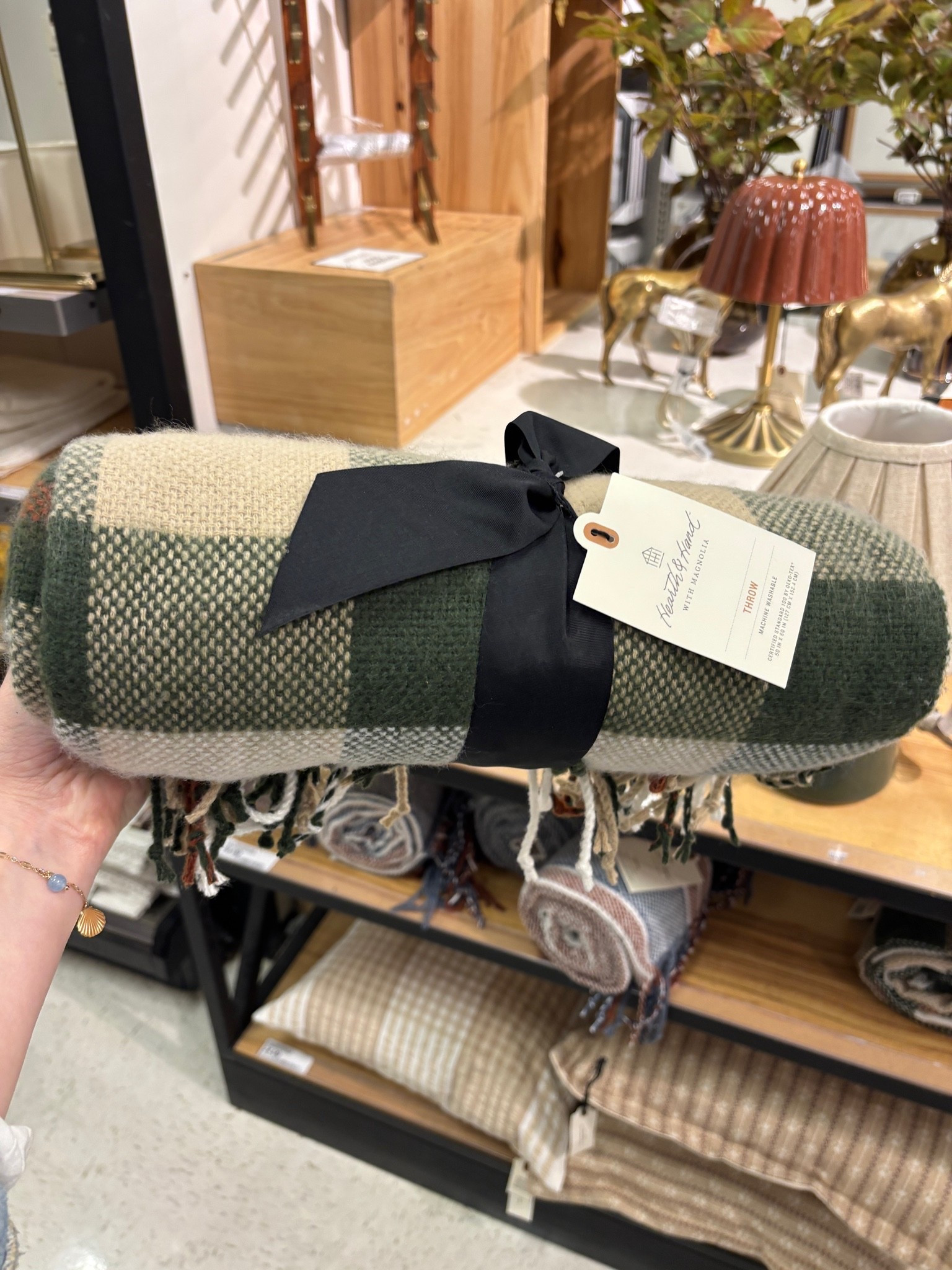 Green plaid throw blanket - fall decor target 2026

#LTKSaleAlert #LTKHome #LTKSeasonal