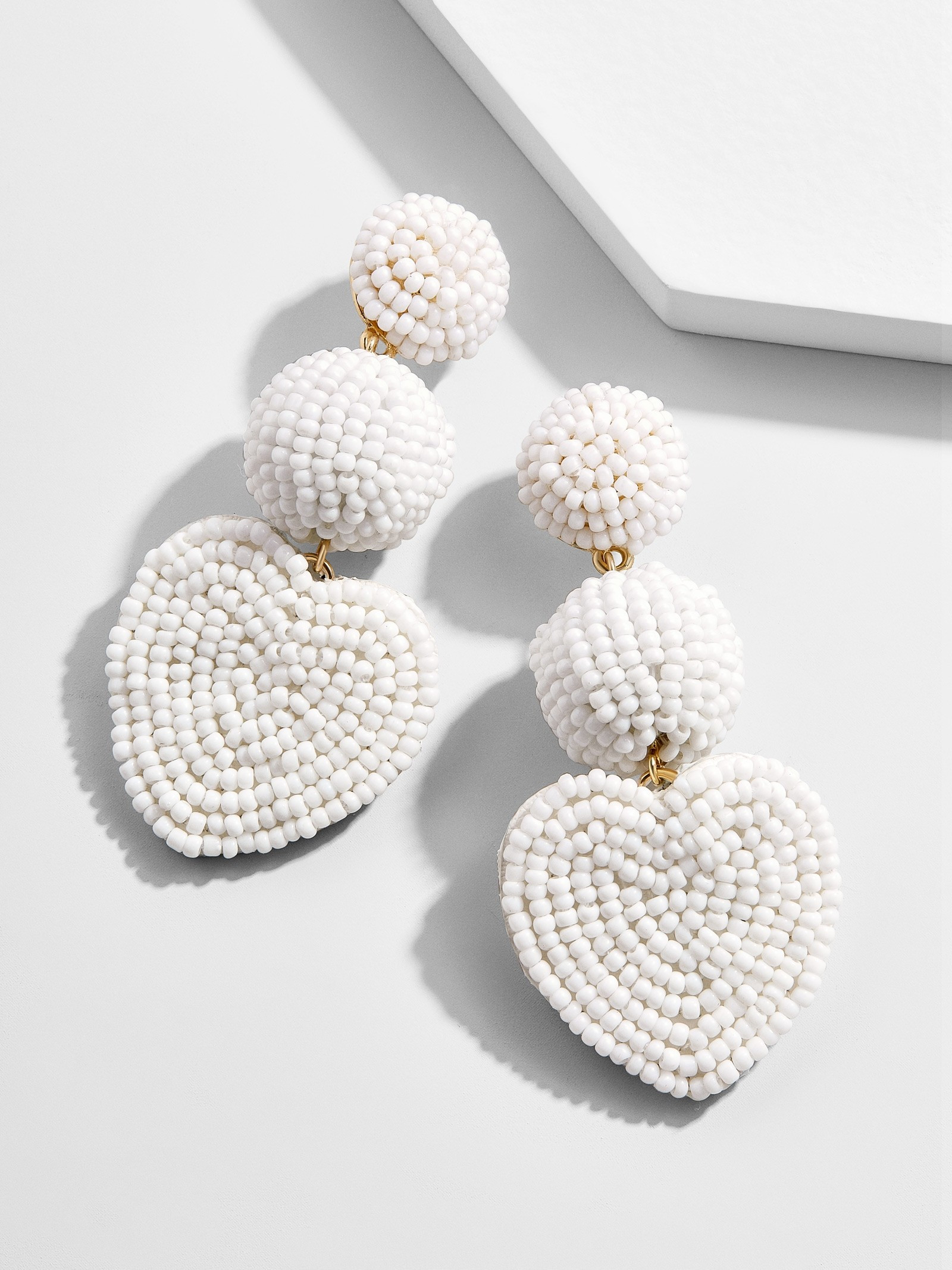 Vitina Heart Drop Earring | BaubleBar (US)