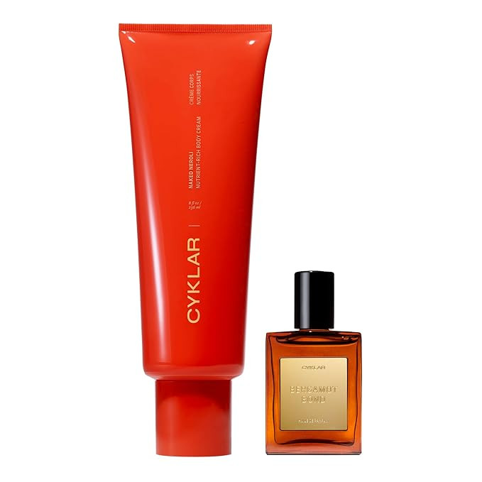 CYKLAR Nutrient Rich Body Cream. Naked Neroli & Bergamot Bond Perfume Oil Roll-On Bundle | Amazon (US)
