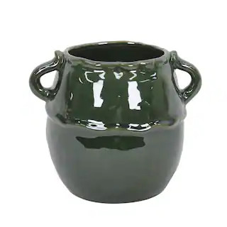 9" Green Ceramic Pot with Handles by Ashland® | Michaels | Michaels Stores