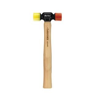 12 oz. Hickory 2-Sided Soft Face Mallet | The Home Depot