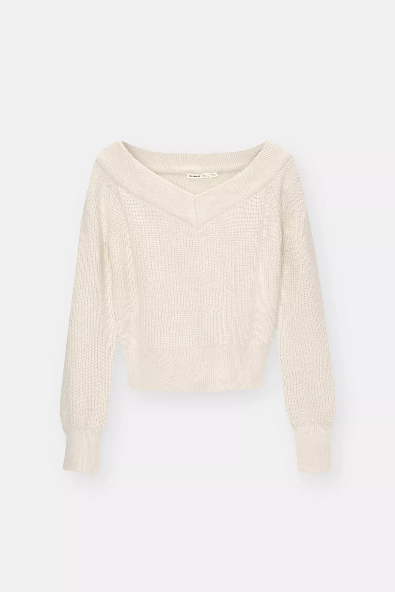 Pull cropped Bardot | PULL and BEAR FR