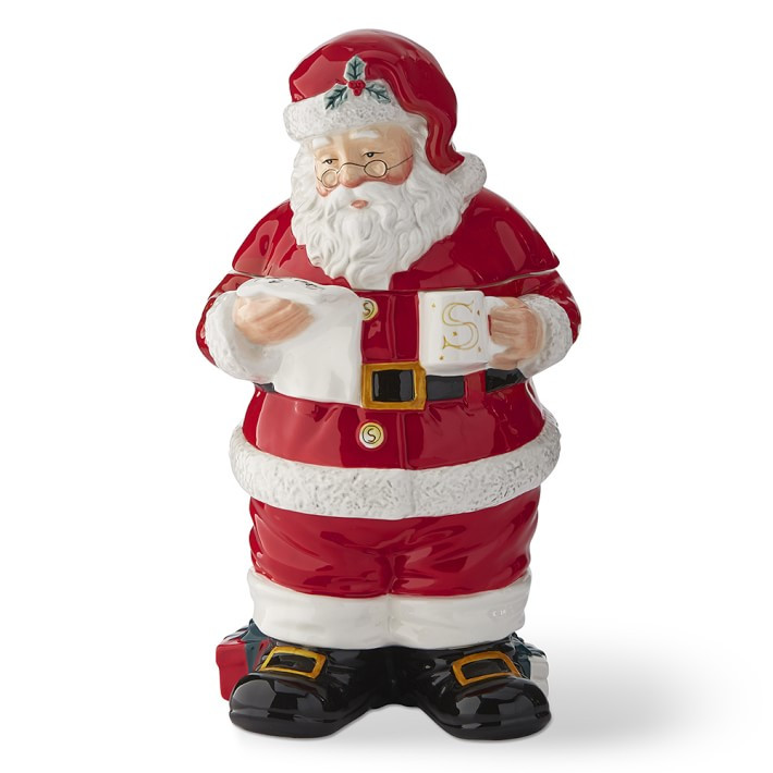 Twas Santa Cookie Jar | Williams-Sonoma