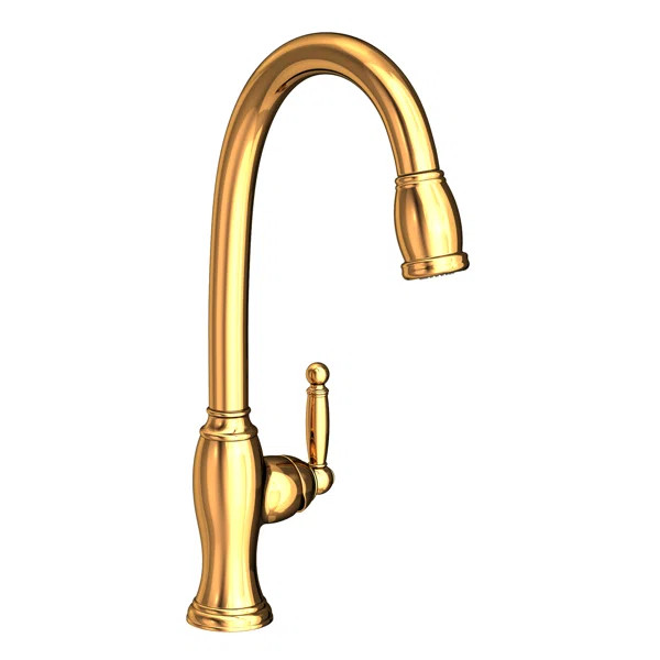 Nadya Pull Down Single Handle Kitchen Faucet | Wayfair North America