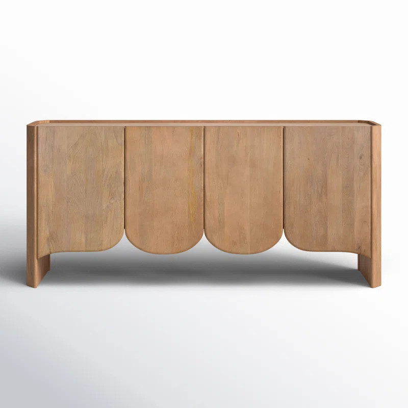 Joss & Main Delway Howie 4 Door Wood Sideboard & Reviews | Wayfair | Wayfair North America