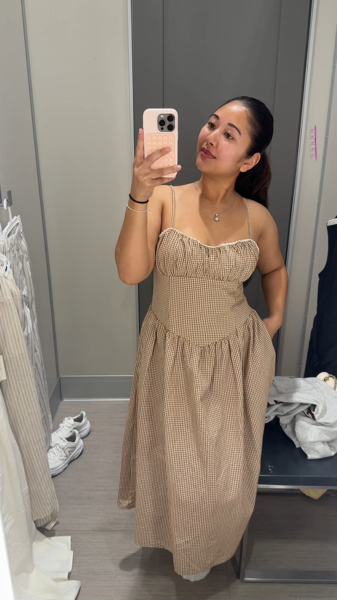 Wearing size medium 