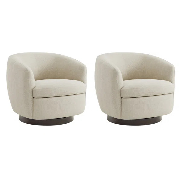 Marcy Swivel Barrel Chair | Wayfair North America