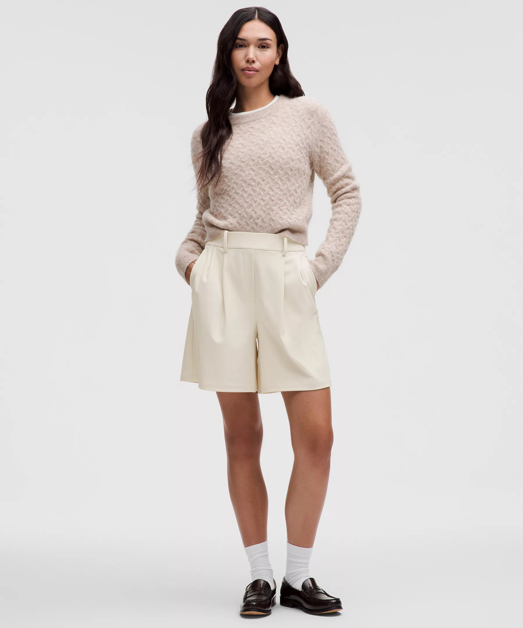 Daydrift Pleated High-Rise Short 7" | Lululemon (US)