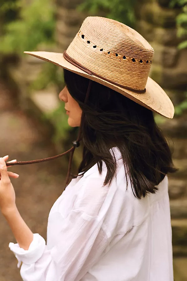 Gardener Woven Lattice Sun Hat at Terrain | Terrain