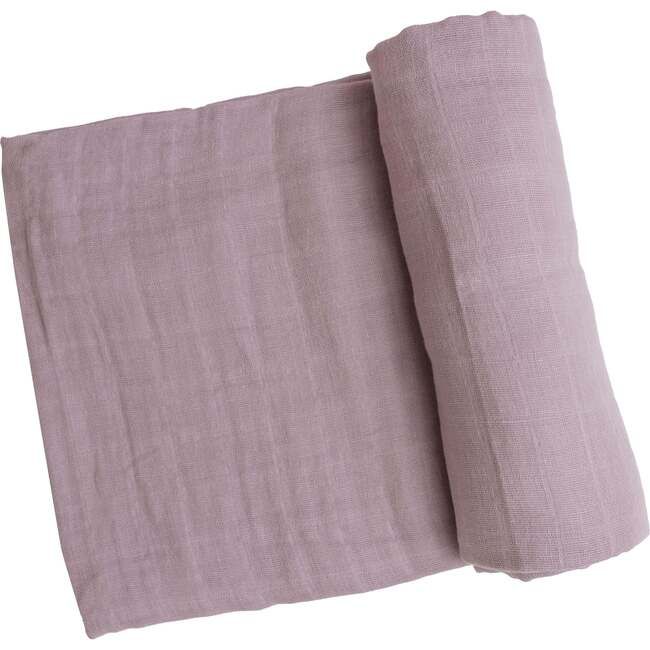 Angel Dear | Solid Muslin Swaddle Lavendar | Maisonette | Maisonette