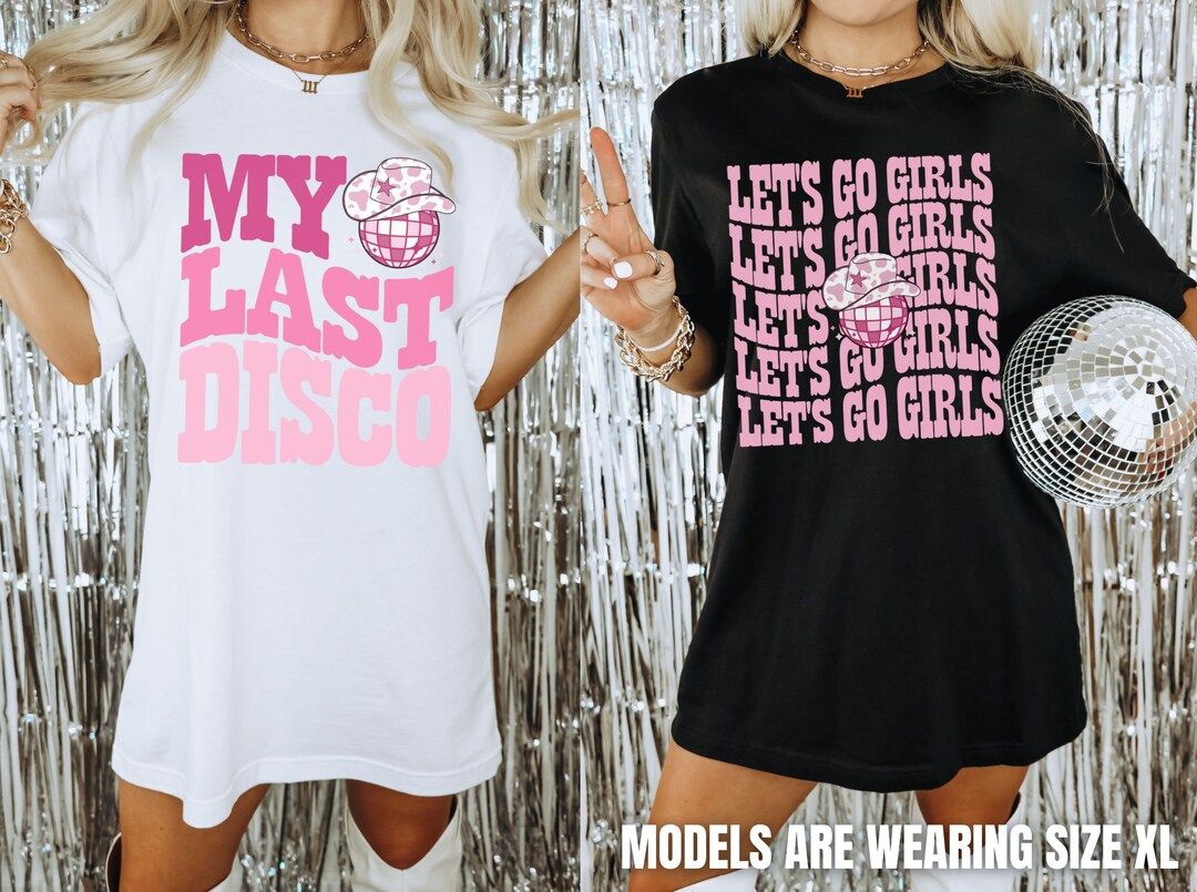 Disco Cowgirl Bachelorette, Disco Bachelorette Party, Last Disco Bachelorette Party Shirts, Cowgi... | Etsy (US)