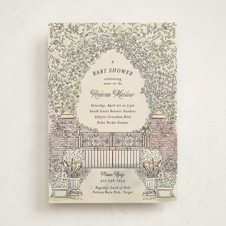 Garden Brick Gate | Minted