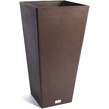 Veradek Midland Self-Watering Tall Square Planter - Espresso - 32 in | Amazon (US)