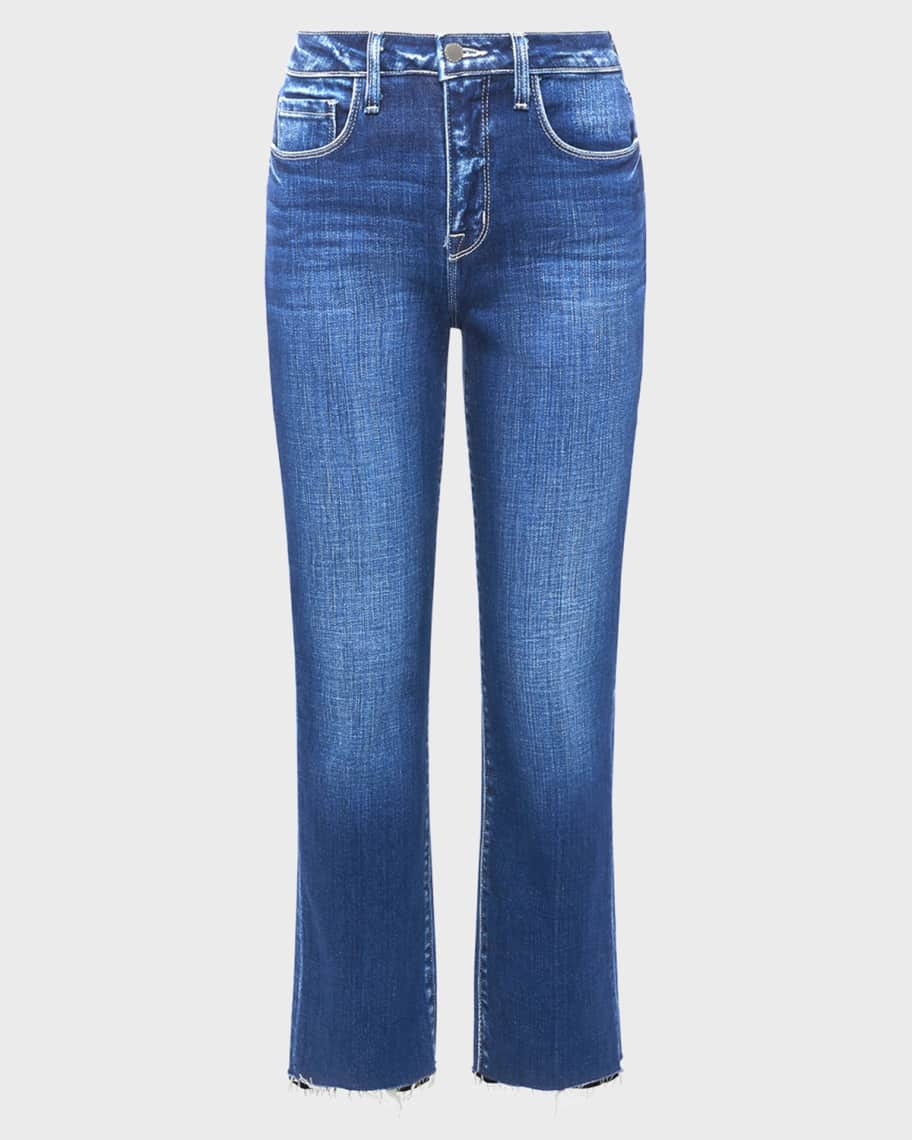 Sada High Rise Slim Crop Jeans | Neiman Marcus