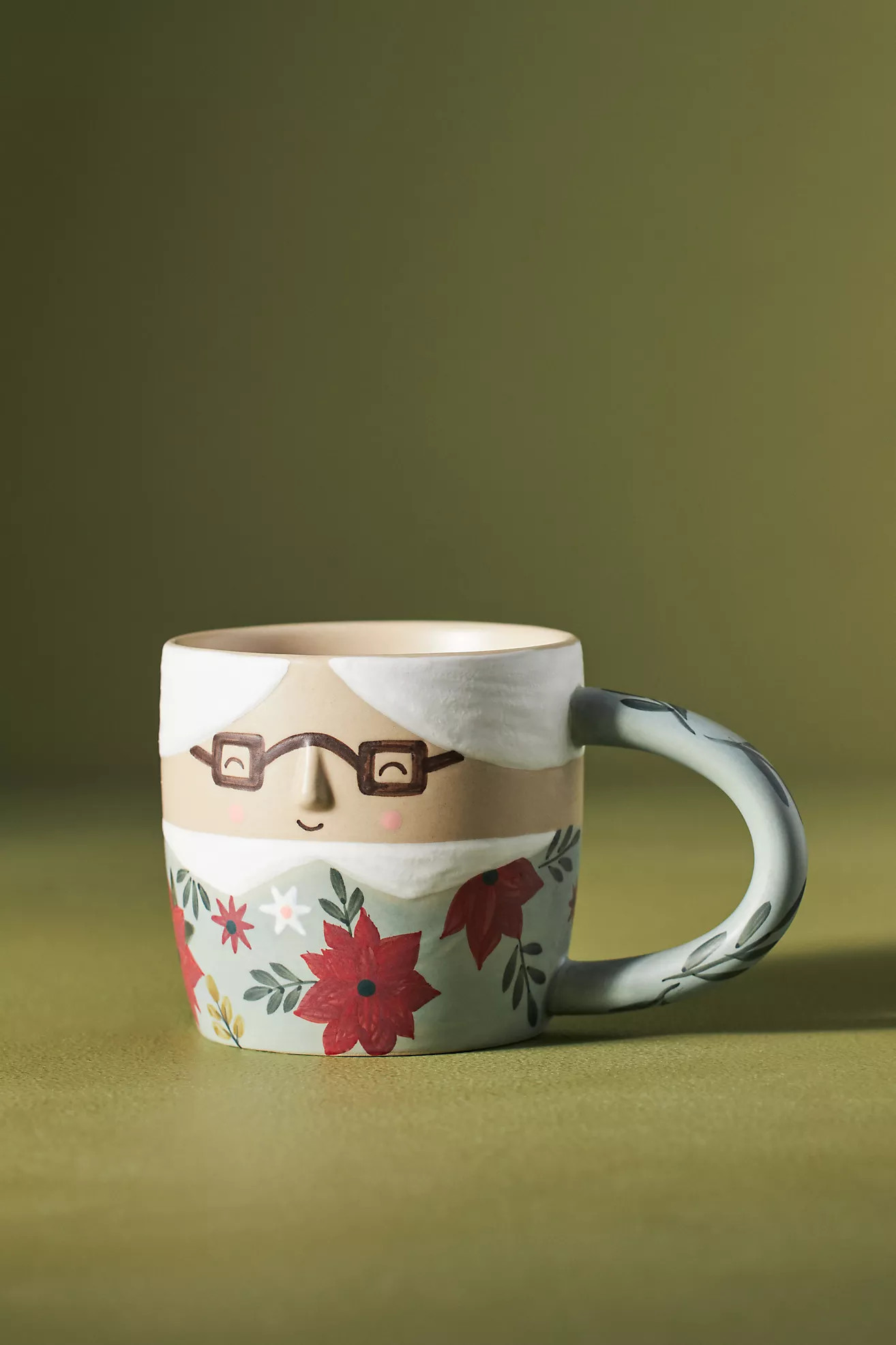 Fotini Tikkou Mr. & Mrs. Claus Mug | Anthropologie (US)