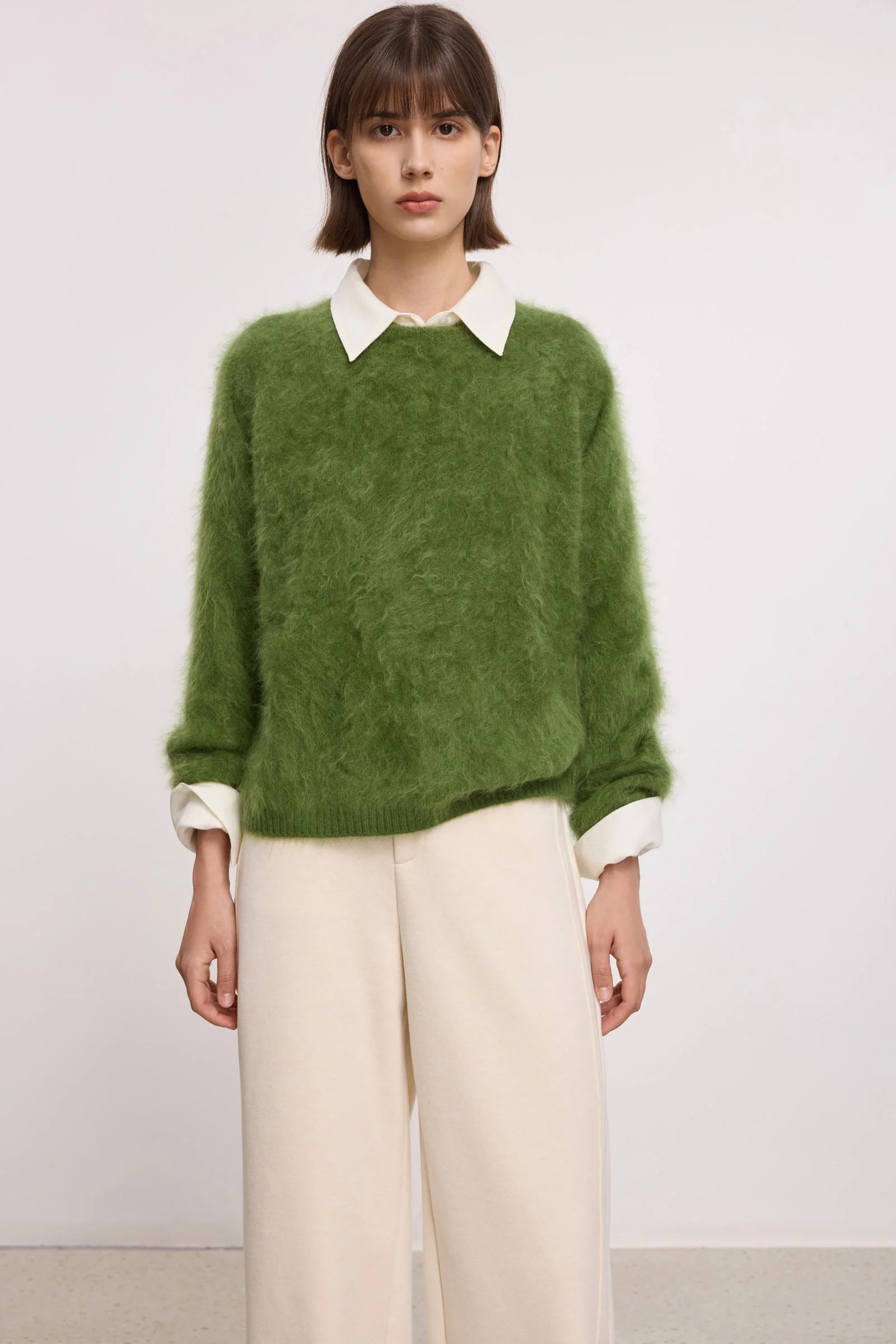 LILY 100% Merino Wool Crewneck Sweater | LILY Studio