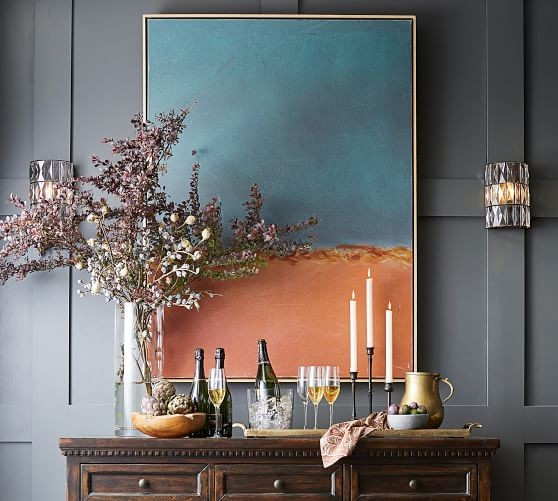 Booker Taper Candleholders - Bronze, Set of 4 | Pottery Barn (US)