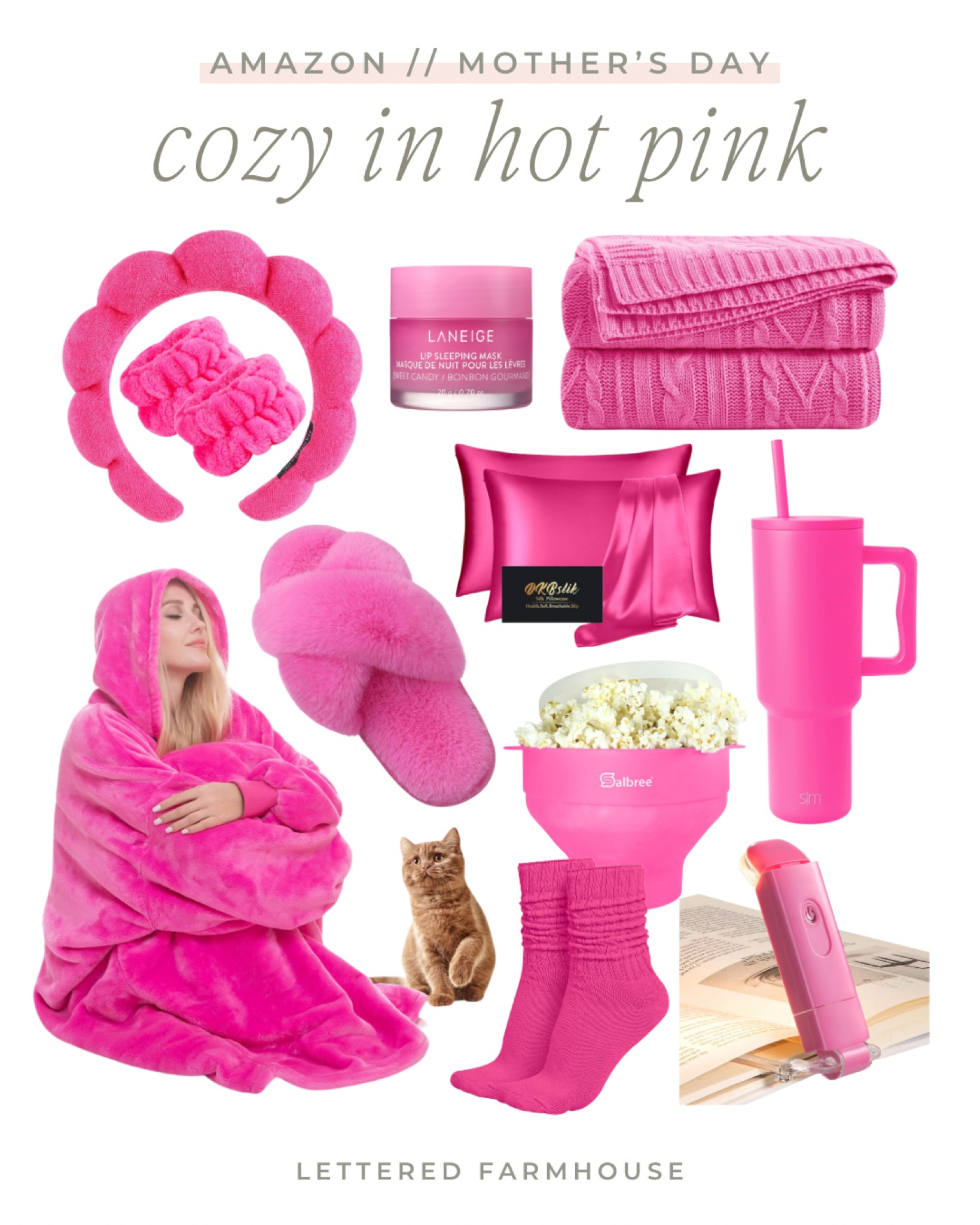 Cozy & Hot Pink Mother's Day Gifts: Blankets, Water Bottles, Popcorn Makers & More from Amazon

Spoil Mom with these cozy and stylish hot pink Mother's Day gifts from Amazon! From plush blankets and insulated water bottles to popcorn makers and fuzzy socks, find the perfect way to show her love and warmth this Mother's Day.

#MothersDay2024 #founditonamazon #amazonhome #amazonfinds Mother’s Day gift ideas, mothers day gift baskets, Mother’s Day gifts for friends, Mother’s Day gift guide, Mother’s Day gift ideas for grandmas, gifts to mom from daughter, gifts for mother in law 

#LTKitbag #LTKbeauty #LTKover40
