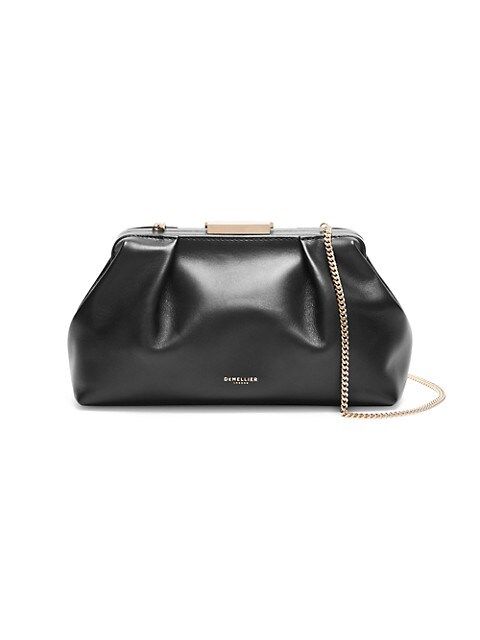 DeMellier Mini Florence Leather Clutch | Saks Fifth Avenue