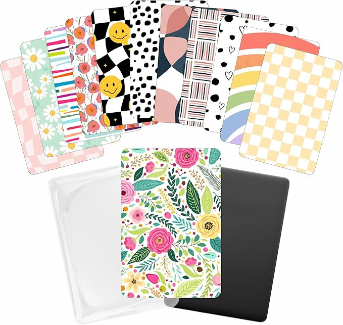E-reader Cardstock Paper Inserts for Clear Case | 12 pk 4.88 x 6.73” inches Paper White 11th Ge... | Amazon (US)