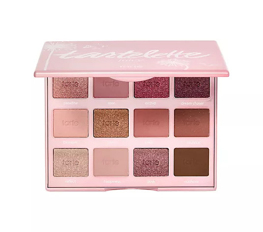 tarte tartelette juicy Amazonian clay eyeshadowpalette | QVC