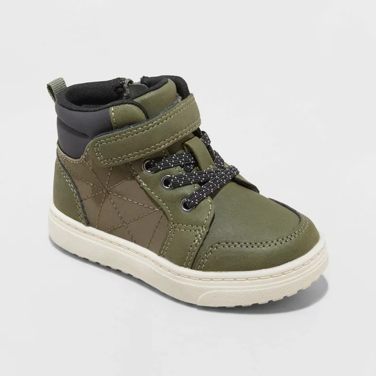 Toddler Caspian Slip-On Zipper Chukka Boots - Cat & Jack™ | Target