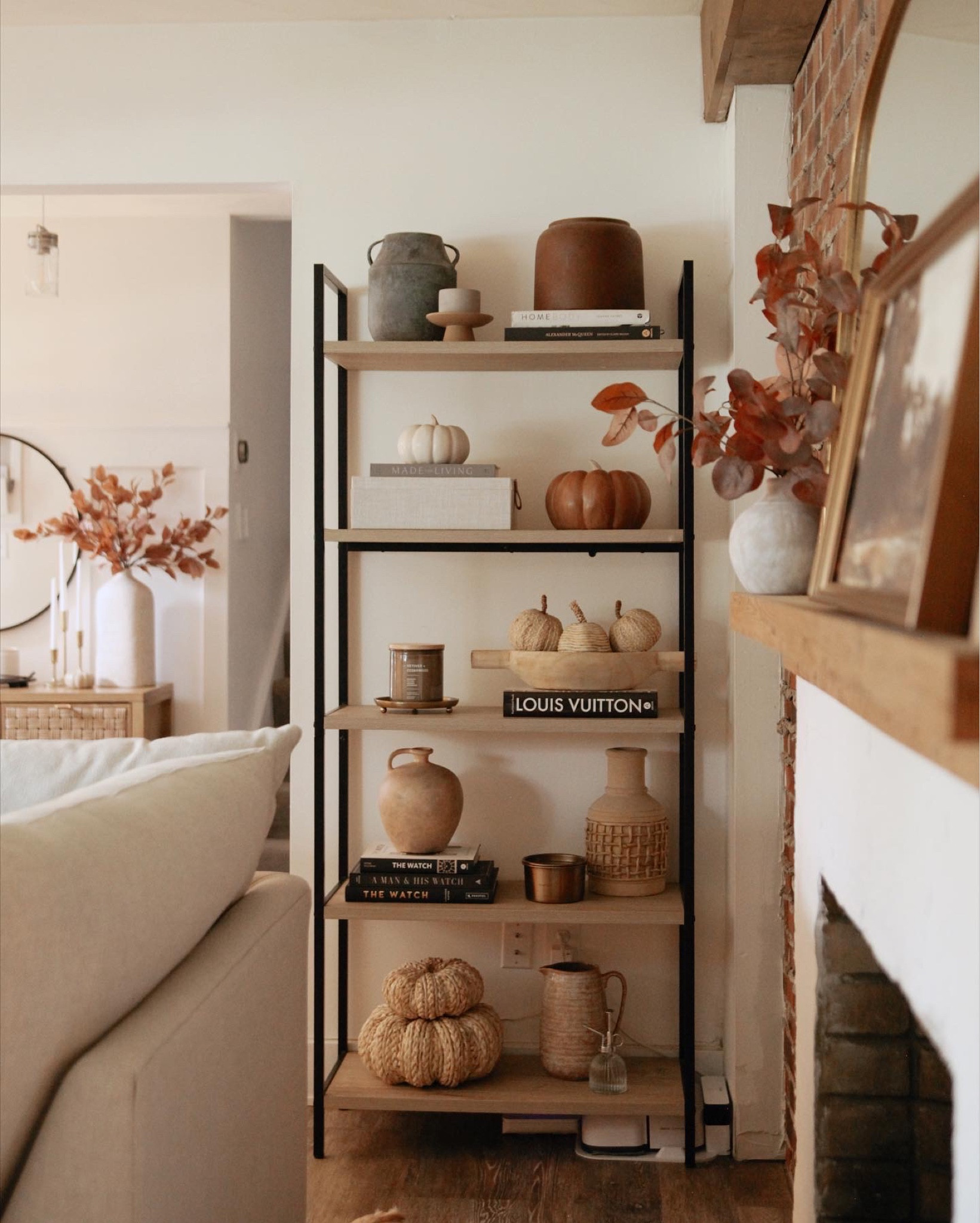 Our fall shelves 🤎🍂 found a ton of great items from Target, all so affordable! My stems are also still available this year 🥰

Target home decor, Target fall, ceramic pumpkins, books, bookshelf decor 

#LTKSeasonal #LTKFind #LTKhome