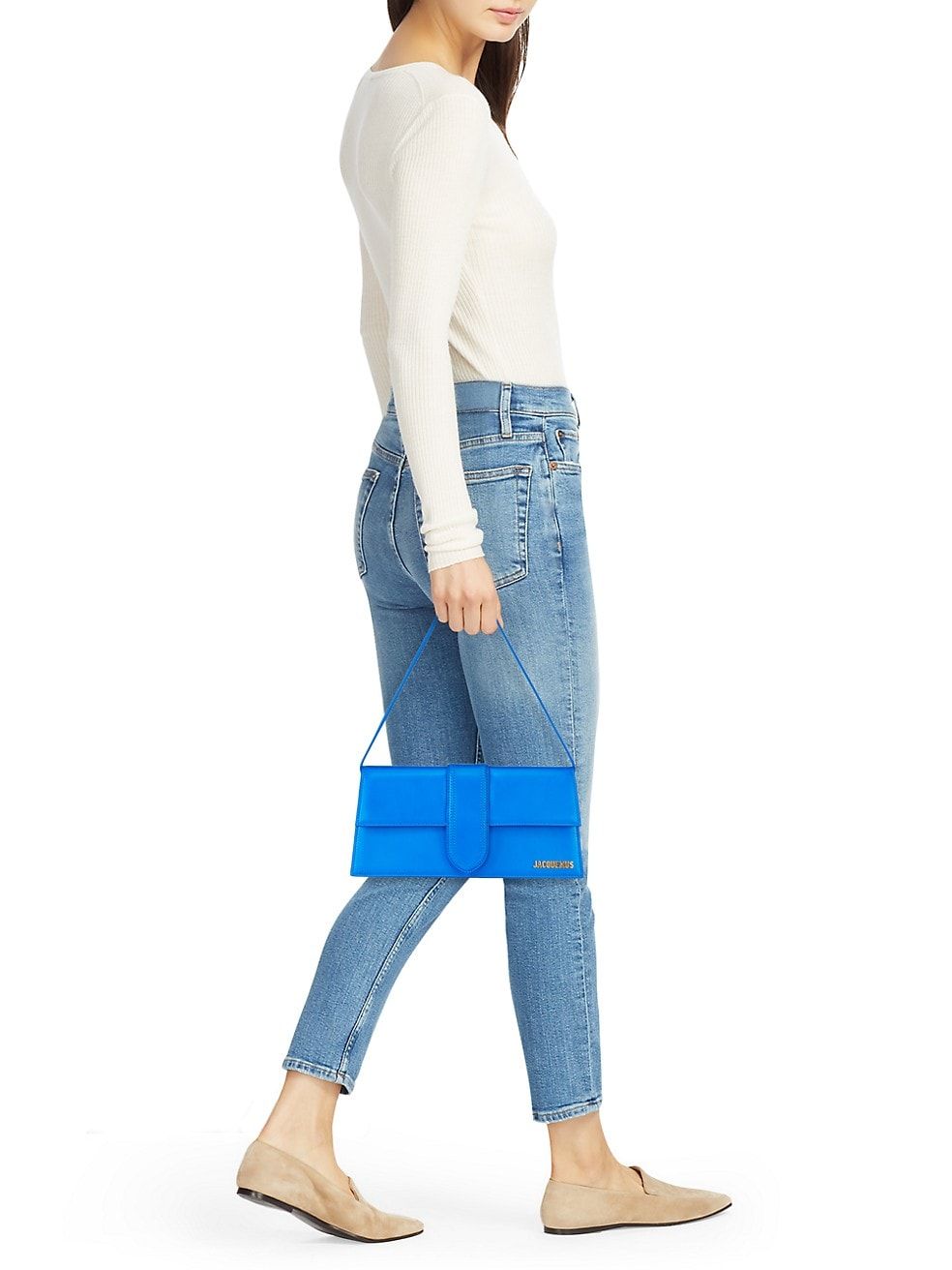 Jacquemus Le Bambino Leather Shoulder Bag | Saks Fifth Avenue