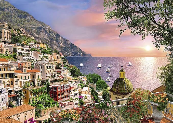 Ravensburger Positano Large Format 500 Piece Jigsaw Puzzle for Adults – Every Piece is Unique, ... | Amazon (US)