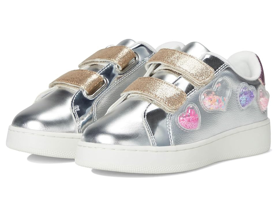 Steve Madden Kids Electra (Toddler/Little Kid) Girls Shoes Silver : 10 Toddler M, Rubber/Synthetic | Zappos
