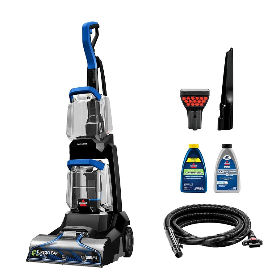 BISSELL TurboClean Pet XL Upright Carpet Cleaner, Upholstery Tough Stain Tool & Formula included,... | Amazon (US)
