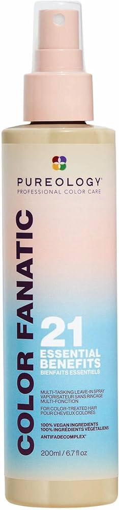Pureology Color Fanatic Leave-in Conditioner | Hair Treatment and Detangler Spray | Smooths Frizz... | Amazon (US)