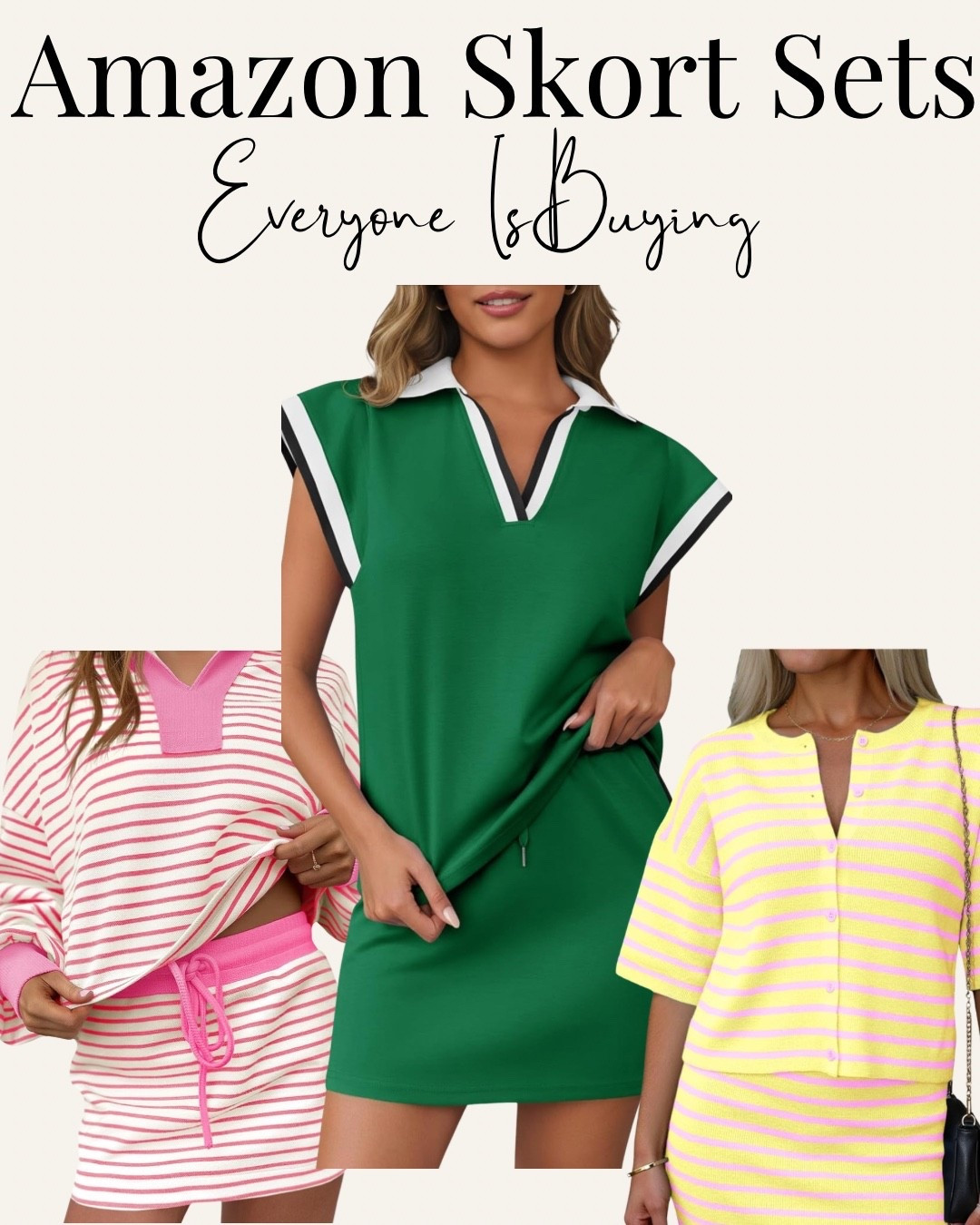 Amazon skort sets that look way more expensive than they are 💚

These matching sets are comfortable, flattering, and perfect for spring and summer. I love how easy they are to throw on for errands, travel, casual days, or even vacation. The fit is relaxed but still looks put together.

All under $40 and available in multiple colors and sizes.

#amazonskortset #amazonset #amazonfashion #ltkunder50 #ltkfinds #ltkstyle #springoutfits #amazonoutfit #affordablefashion #casualoutfit #matchingset #skortset #amazonstyle #ltkamazon #everydayoutfit


#LTKmomlife #LTKSaleAlert #LTKActive