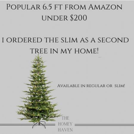 Popular Amazon Christmas trees under $200! Customer photos are so good!!

Christmas tree
Christmas decor
Thehomeyhaven
Amazon finds 
Amazon home 
Amazon 

#LTKHoliday #LTKfamily #LTKhome