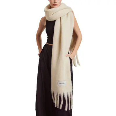 Arctic Fox & Co The Reykjavik Scarf in Burgundy at Nordstrom | Nordstrom