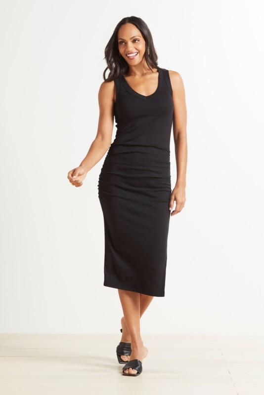 MICHAEL STARS Ultra Rib Maya Dress | EVEREVE | Evereve