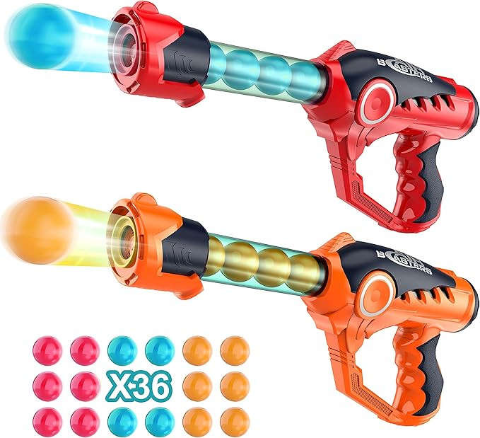 Shooting Game Toy for Age 6, 7, 8, 9, 10+ Years Old Kids, Girls, Boys - Foam Ball Popper Air Guns... | Amazon (US)