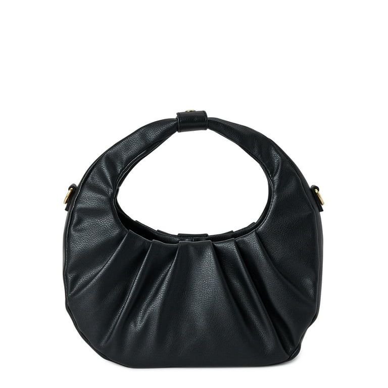 Scoop Women's Large Crescent Crossbody Bag Black | Walmart (US)