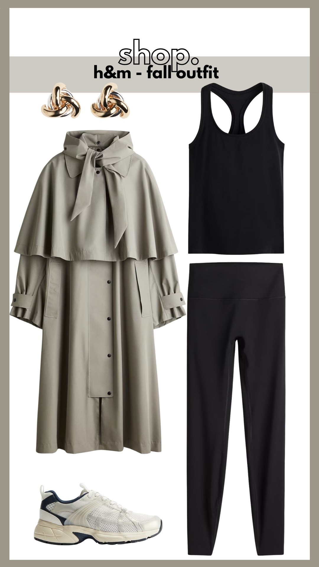 H&M, fall outfit, fall jacket, workout outfit, sneakers

#LTKSeasonal #LTKActive #LTKStyleTip