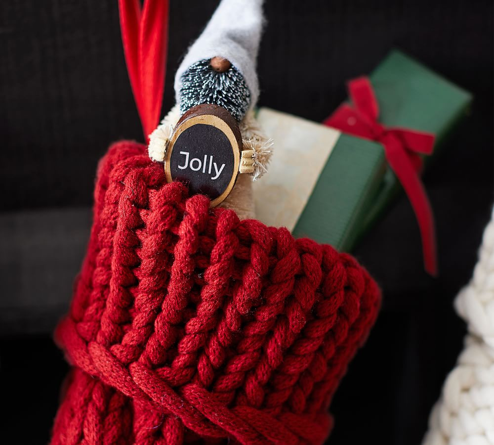 Colossal Handknit Stockings | Pottery Barn (US)