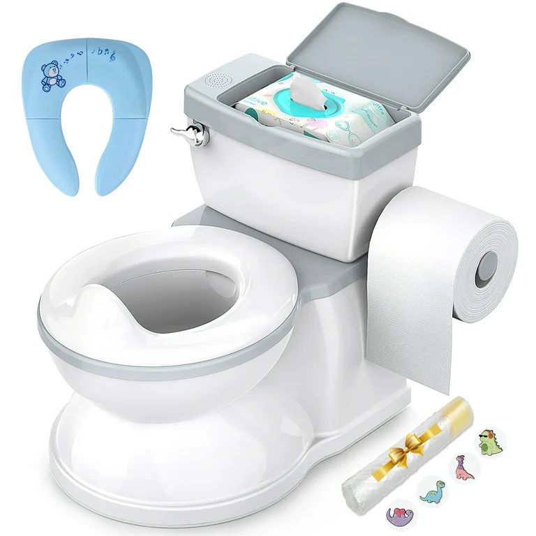 BabyBond Baby Potty Training Toilet with Realistic Flushing Sound & Feel like an Adult Toilet, Re... | Walmart (US)