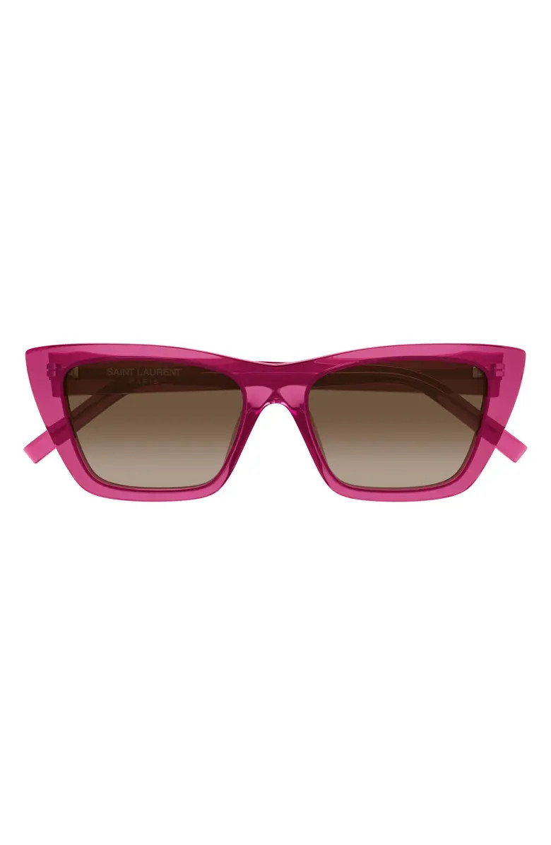 53mm Cat Eye Sunglasses | Nordstrom