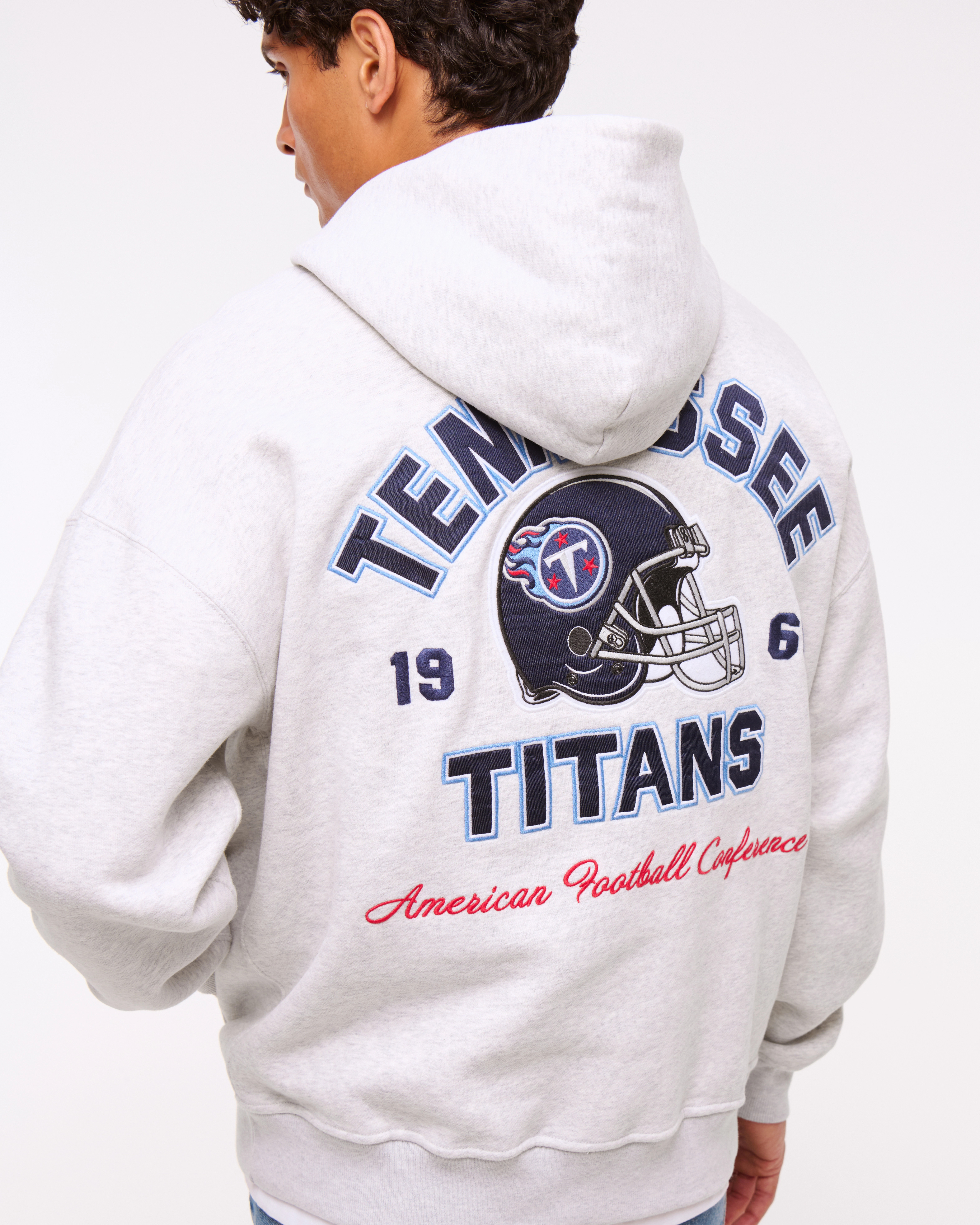Tennessee Titans Graphic Popover Hoodie | Abercrombie & Fitch (US)