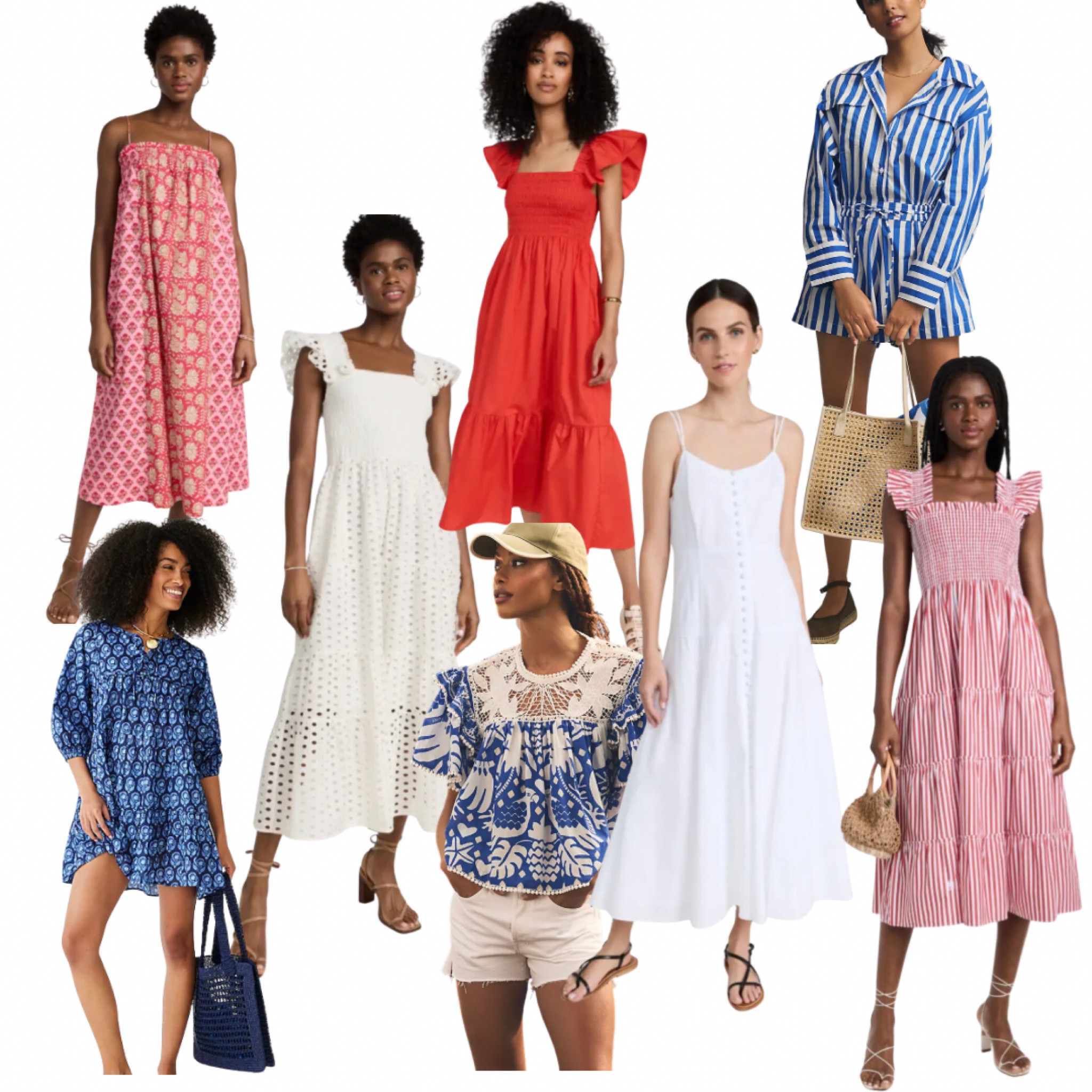 Fourth of July, red white and blue style inspo 

#LTKstyletip #LTKSeasonal