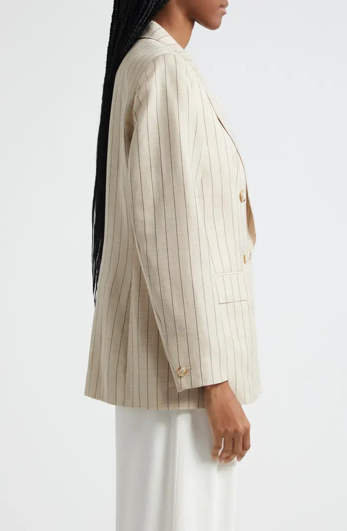 Reiss Odette Pinstripe Double Breasted Blazer | Nordstromrack | Nordstrom Rack